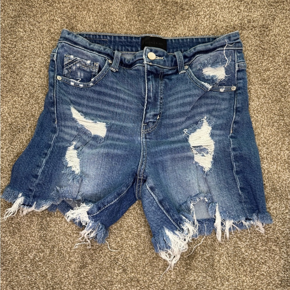 Cut off Blue Jean Shorts